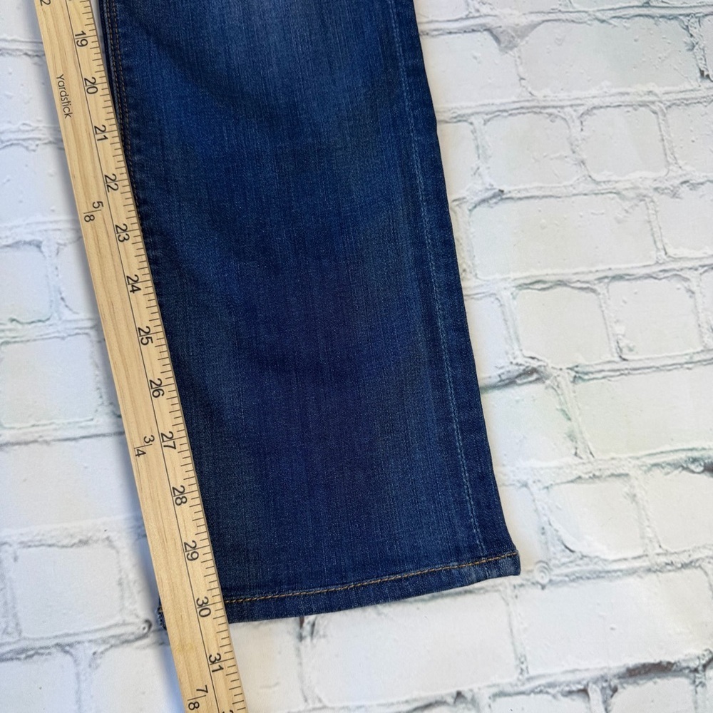Hudson Jeans Dark Blue Tilda Mid Rise Cigarette Jeans size 26 - Picture 6 of 12